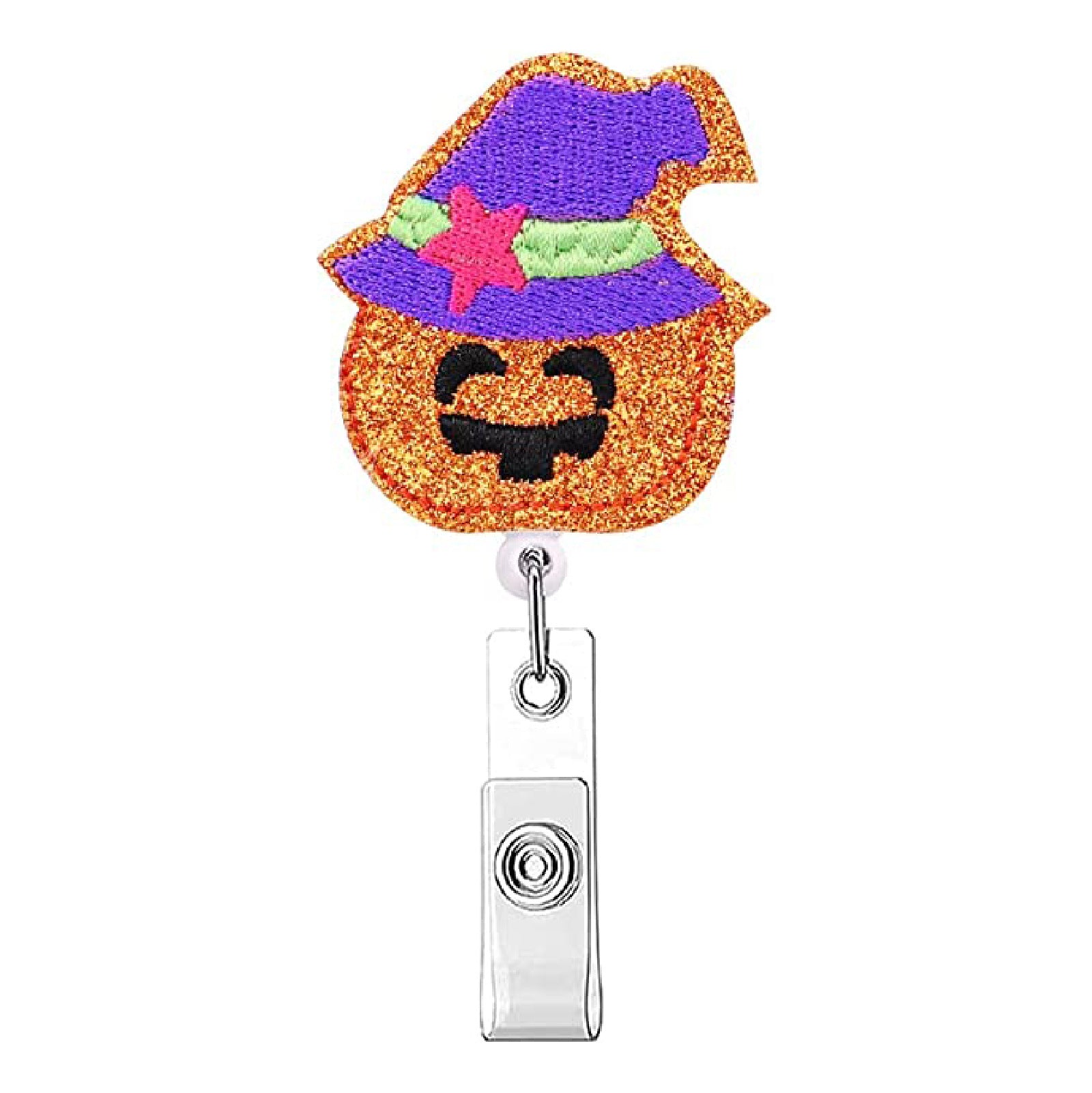 Wholesale ABS Festival Series Sparkling Pink Turkey Love Egg Maple Leaf Emblem Scroll Retractable Keychain